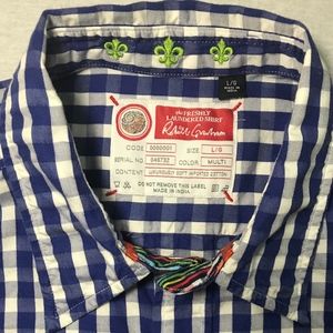 Robert Graham, Freshly Laundered Short Sleeve Sz L